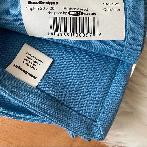 Neiman Marcus Set Butterfly Napkins - Picture 5 of 9